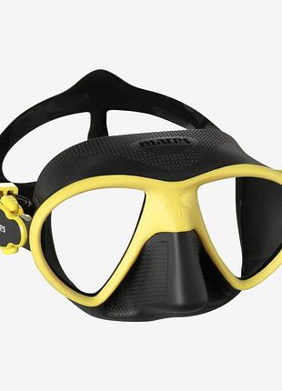 Маска mares x-free black/yellow