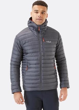 Куртка чоловіча rab microlight alpine jkt graphene