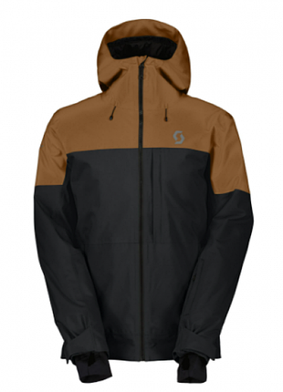 Куртка горнолыжная мужская scott ultimate dryo 10 bread brown/black
