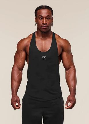 Майка чоловіча для тренувань "gymshark" бавовняна 2xl
