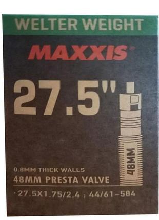 Камера maxxis welter weight 27.5×1.75/2.4 presta 48 mm