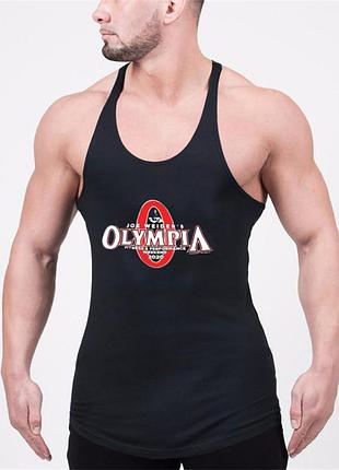 Майка мужская для бодибилдинга "just gym" черная l