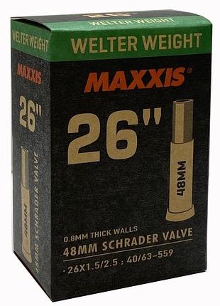 Камера maxxis welter weight 26x1.5/2.5 schrader 48 мм