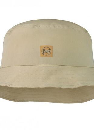 Панама buff adventure bucket hat solid sand