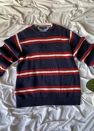 Мужской джемпер tommy hilfiger л (хл)