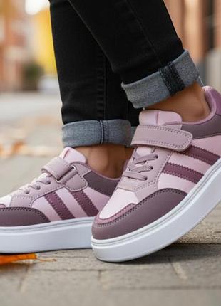 Кроссовки clibee арт. lc1186-3 purple-pink