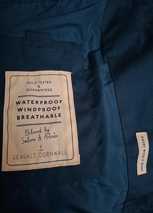 Куртка вітрівка водонепроникна seasalt cornwall, нова, шикарна якість,  сучасна 7