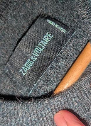 Светр 100% кашемір zadig & voltaire 5