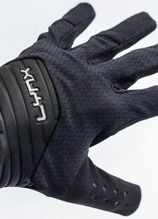 Велорукавиці lynx expert long black
