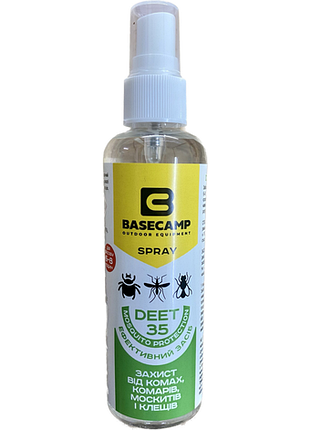 Спрей от насекомых basecamp deet 35 100 мл