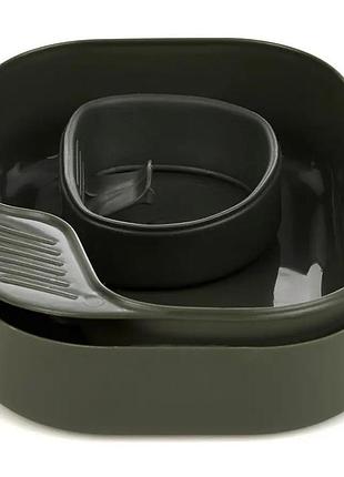 Набор посуды wildo camp-a-box basic olive green