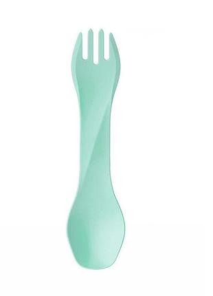 Ложка-вилка humangear gobites uno mint green
