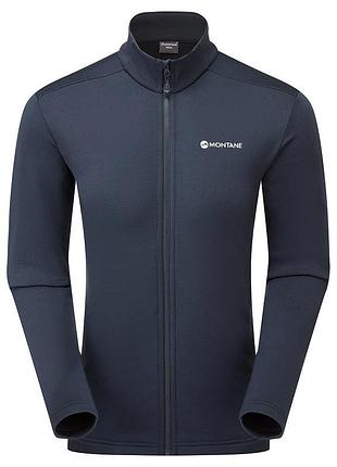 Мужской флис montane protium fleece jacket eclipse blue