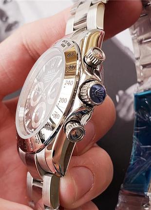 Часы rolex daytona silver 4