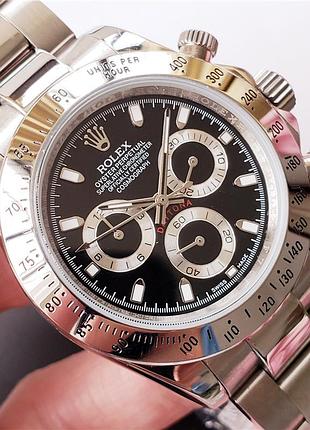 Часы rolex daytona silver 5