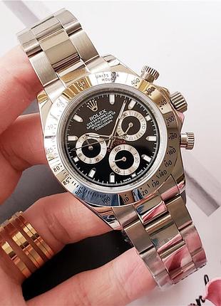 Часы rolex daytona silver