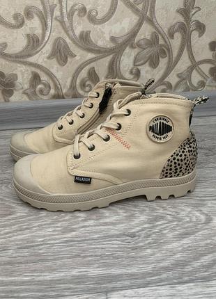 Дитячі/підліткові кеди-хайтопи palladium 34 розміру (стелька 21 см)