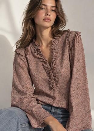 Шовкова блуза maison scotch 2