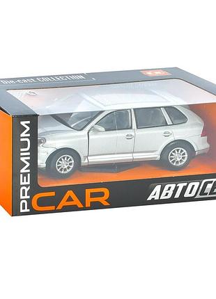 Джип ap-1907 (8шт) автосвіт, 1:24, 2008 porsche cayenne,метал, 20см, відкриваються двері та капот, г
