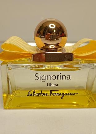 Жіноча парфумованна вода salvatore ferragamo "signorina libera" 50 мл женская парфюмерная вода