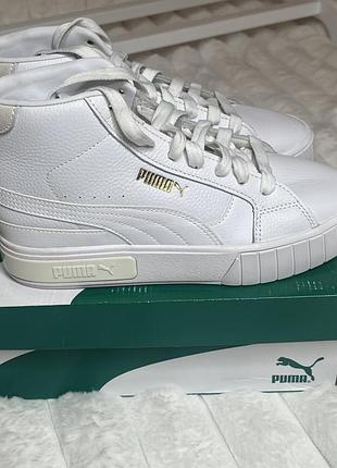 Оригінальні високі кросівки puma ali star mid wn's (шкіра) - розмір 39 (25 см)