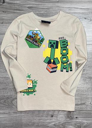 Лонгслив minecraft