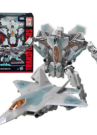 Трансформер voyager starscream hasbro — екшн-фігурка робот-літак, 18 см, із фільму трансформери