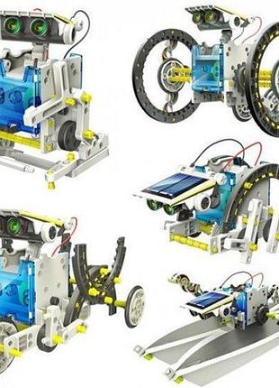 Конструктор робот на сонячних батареях solar robot 2