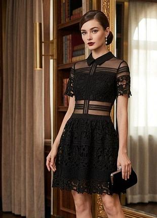 Сукня   з прошви ,сіткою ,на підкладці , бренду layers paris ,позаду на змійці 🔥