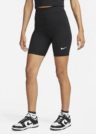 Шорти жіночі nike 20 cm sportswear black (арт. dv7797-010) s (40-42)