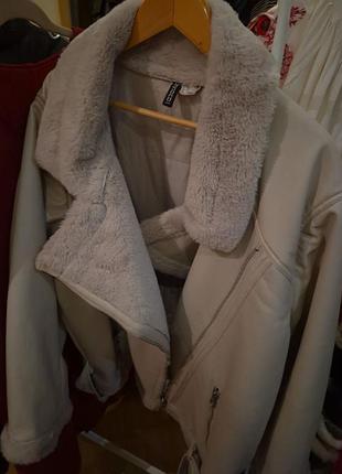 H&m куртка - дублянка ,розмiр 60+ 6