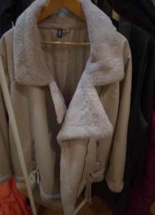 H&m куртка - дублянка ,розмiр 60+ 5