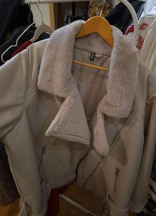 H&m куртка - дублянка ,розмiр 60+ 2