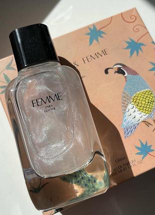 Femme zara with glitter