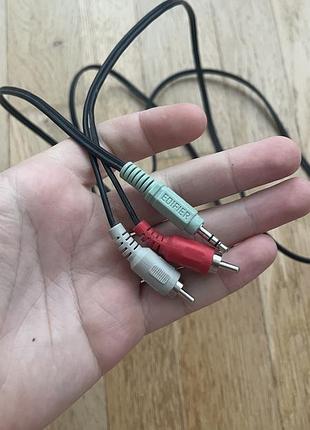 Кабель edifier jack 3.5 - 2xrca (тюльпани)