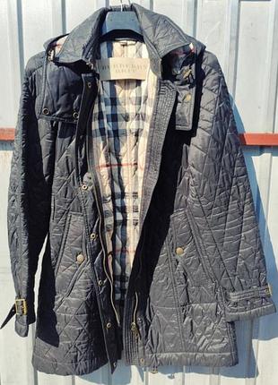 Куртка с капюшоном burberry brit размер м