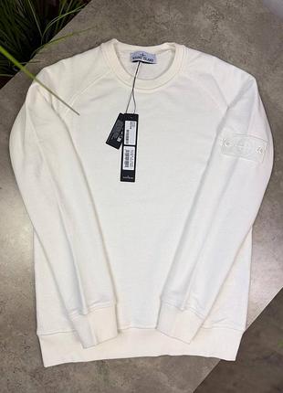 Світшот stone island  white ghost 2