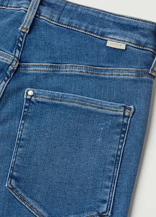 Синие джинсы h&amp;m скинни штаны 2