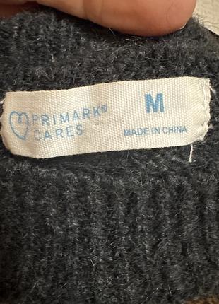 Светр джемпер з візерунком аргайл primark 2