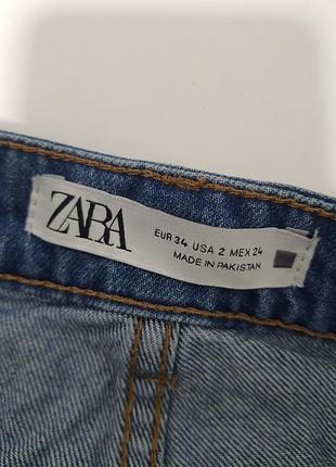 Шорты джинсовые zara 3