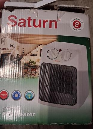 Керамічний тепловентилятор saturn st-ht7242 (1500 вт) дуйчик 4