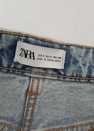 Юбка джинсова zara 4