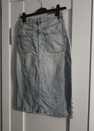 Юбка джинсова zara 3