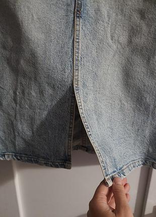 Юбка джинсова zara 2