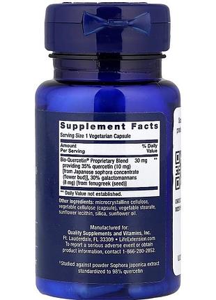 Bio-quercetin®, 30 вегетаріанських капсул 2