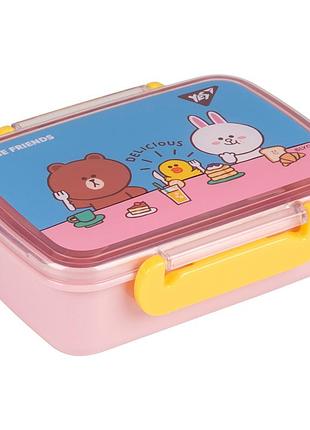 Ланч-бокс yes line friends 708056 420 мл 4917541