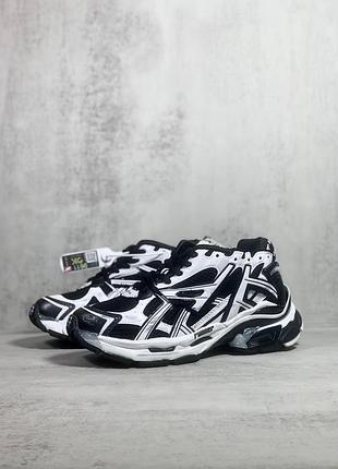 Кросівки balenciaga runner b and w