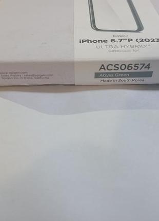 Чехол spigen для apple iphone 15 pro max ultra. 3