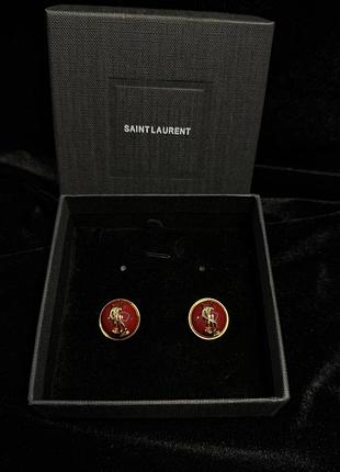 Вінтажні сережки ysl 7