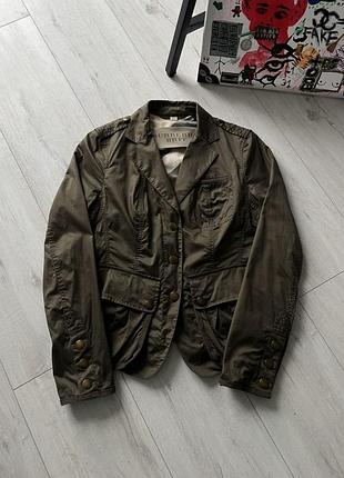 Burberry brit light khaki blazer jacket курточка